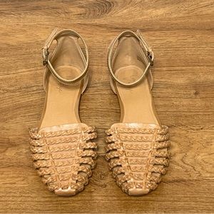 Crown Vintage Womens Tan Sandals Size 6.5/37